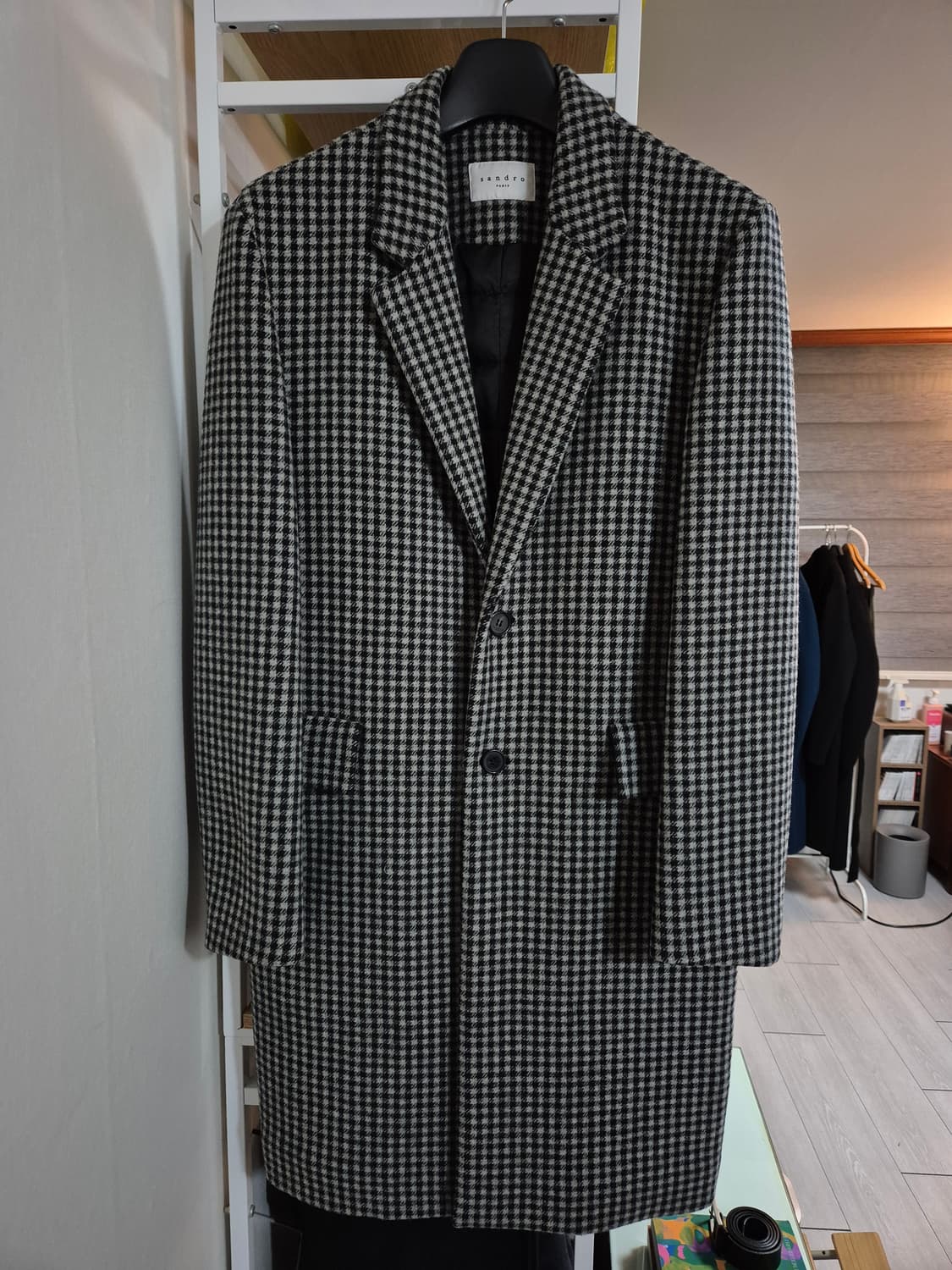 산드로옴므 구스 패딩코트 M 하운드투스 상품이미지1