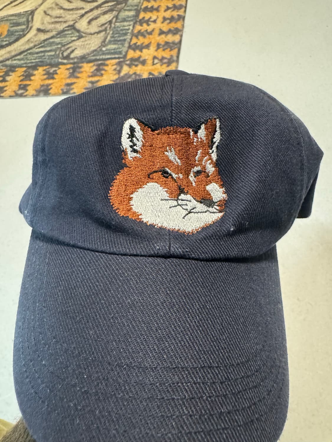 메종 키츠네 자수 로고 볼캡 모자 스냅백 트러커캡 상품이미지2