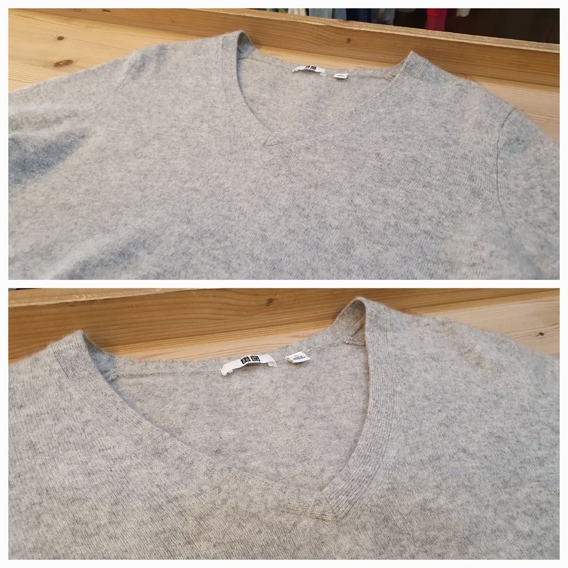 66.Cashmere 브이넥 니트 상품이미지3