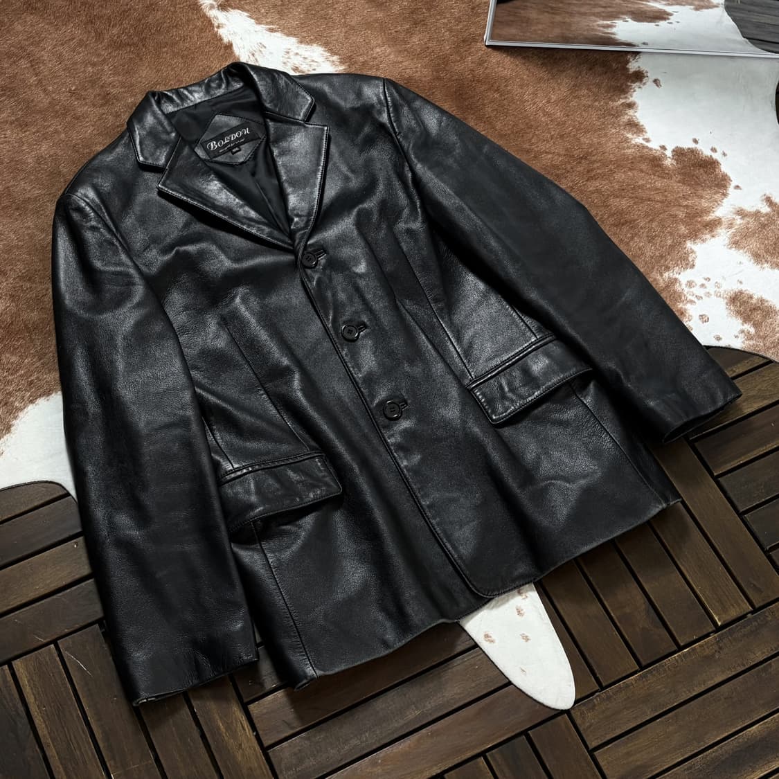 Boldon 레더 블레이저 상품이미지3
