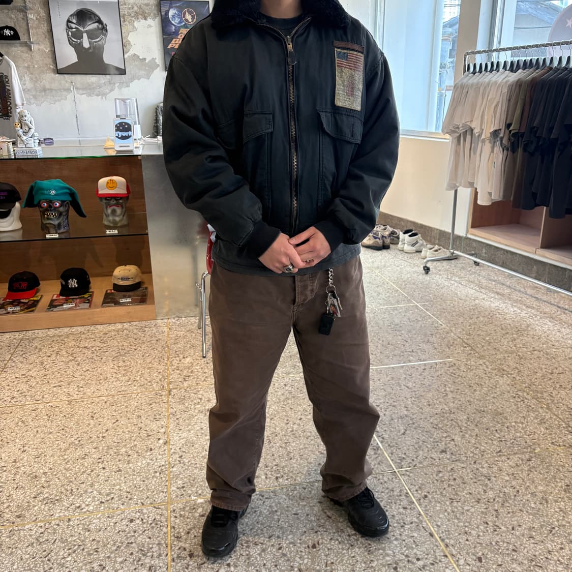 90s 아비렉스 B-10 자켓 상품이미지2