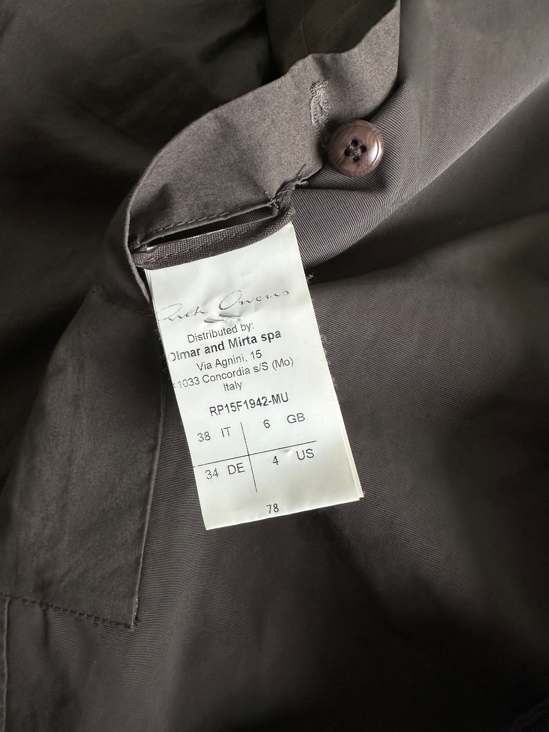 릭오웬스 2015FW 아카이브 구스다운 후드 베스트 상품이미지9