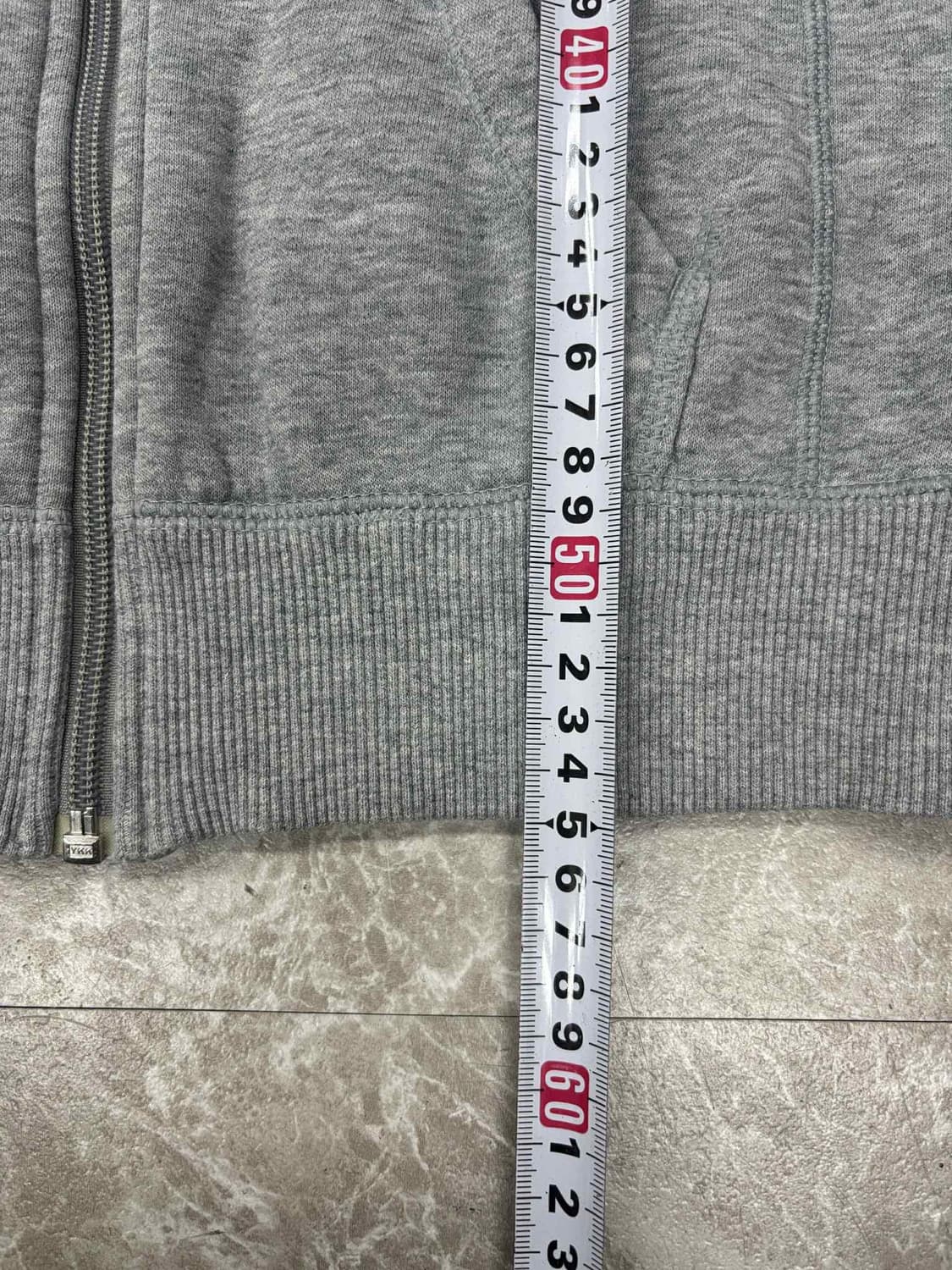 나이키 y2k 그레이 솔로 스우시 걸즈 후드집업 희귀져지(S) 상품이미지6