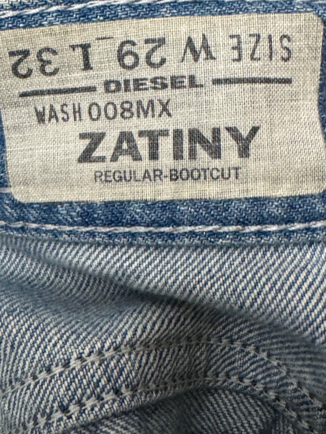 디젤 자티니 데님팬츠 상품이미지7