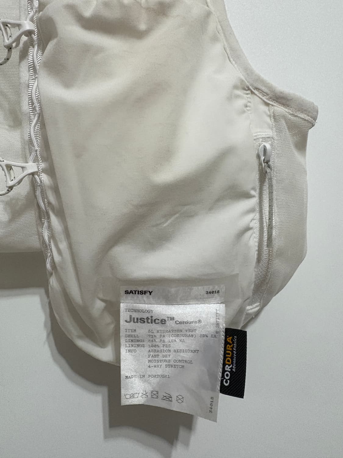 세티스파이/저스티스 코듀라 5L 하이드레이션 베스트 미네랄오프화이트/SM 상품이미지3