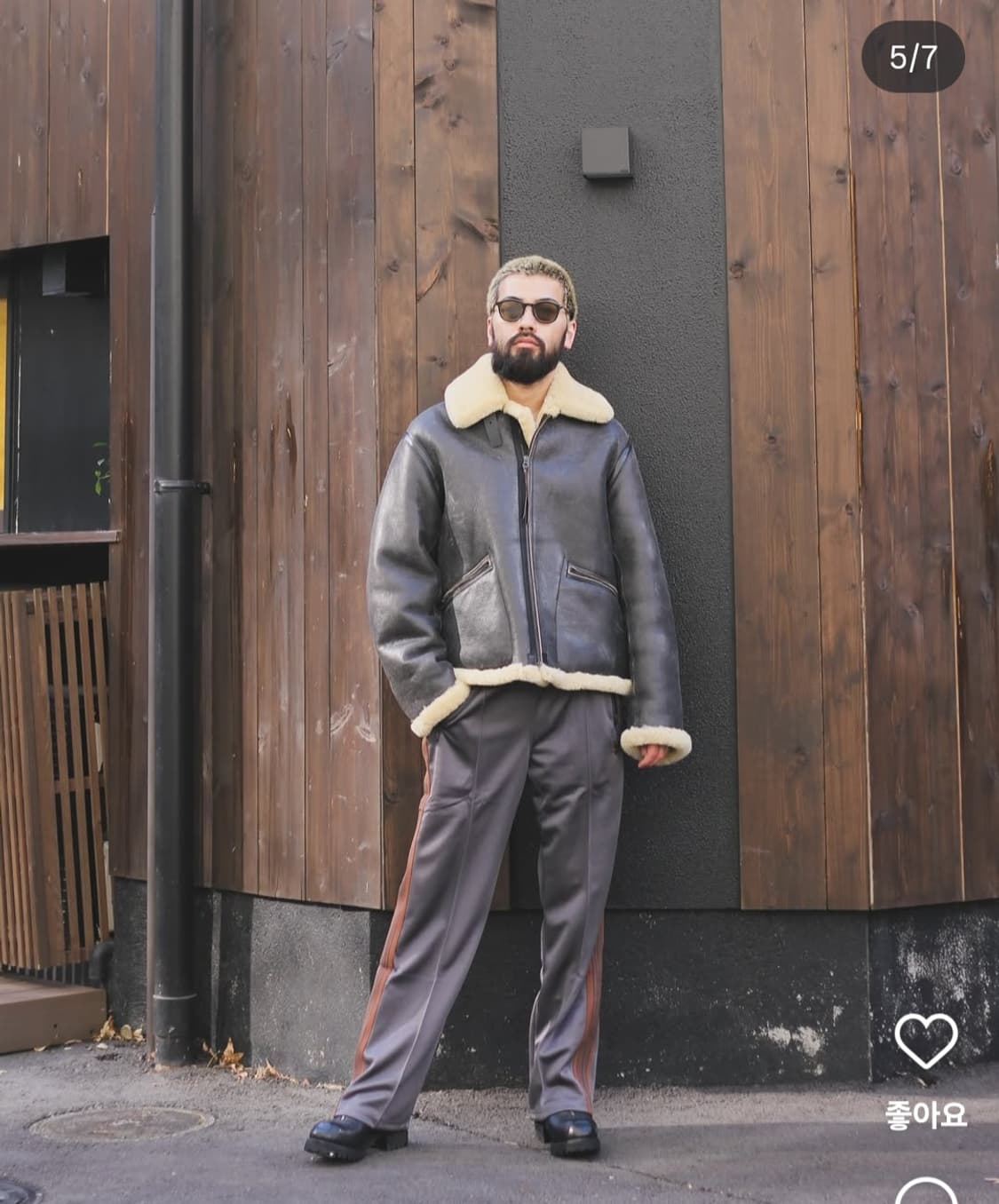 Avirex7522 B-6 무스탕 상품이미지8