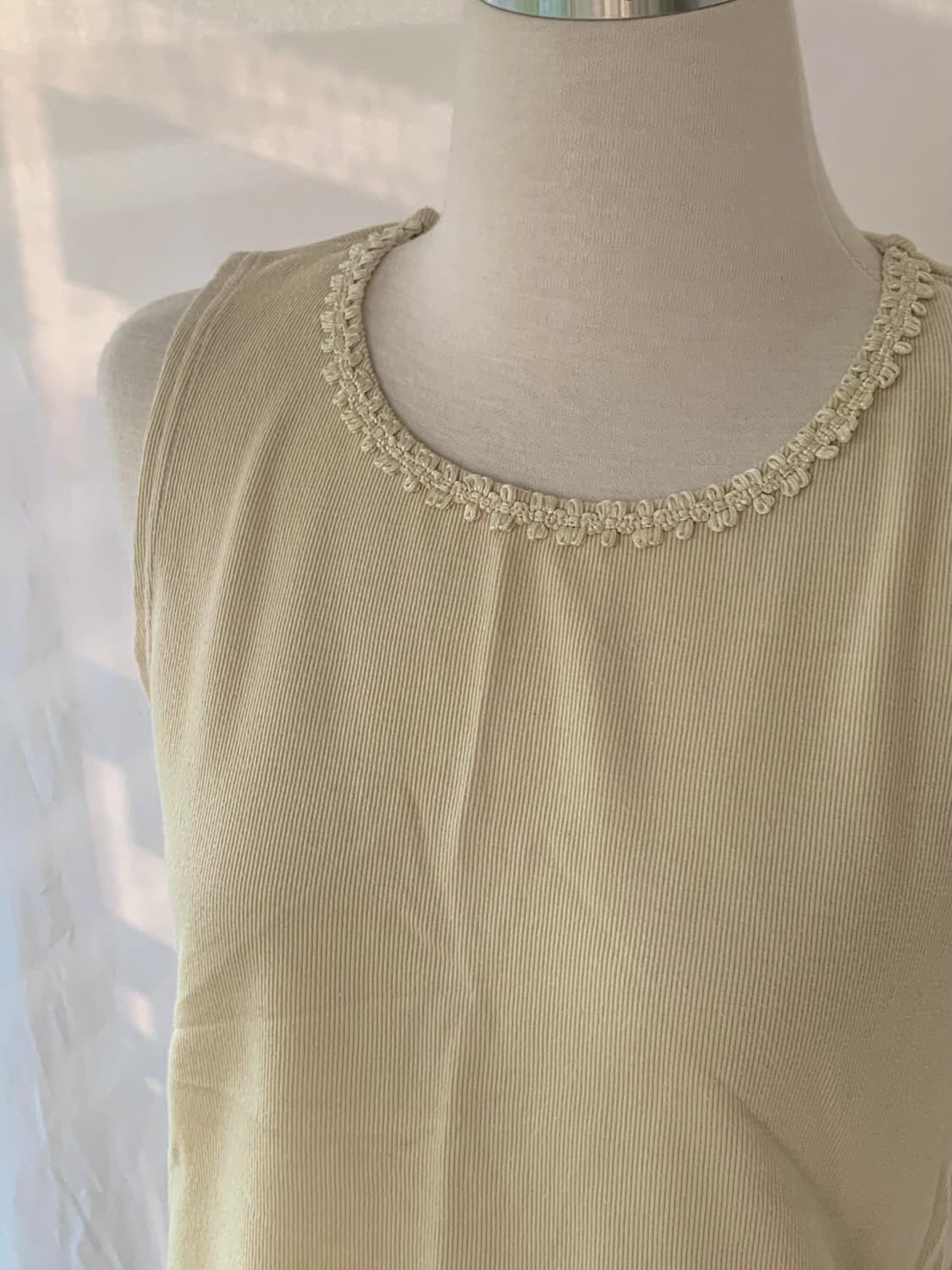 연노랑 슬리브리스 나시티 상품이미지2