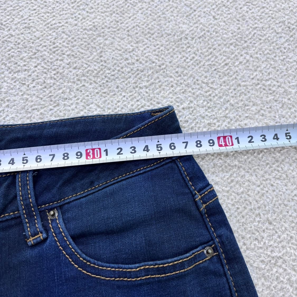 70(28) 게스 여성 부츠컷 데님 팬츠 0429E 상품이미지8