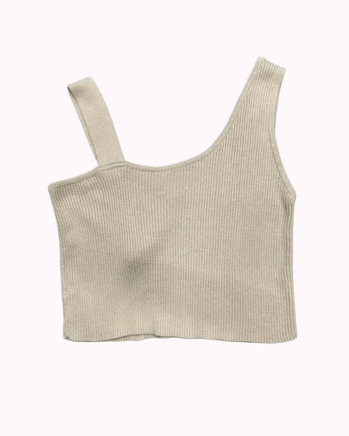 strap sleeve ribbed top 상품이미지3