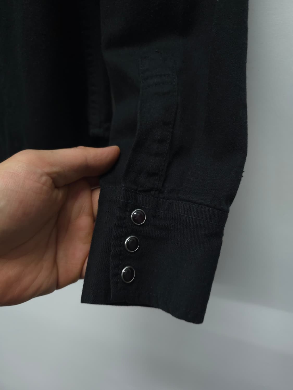 리바이스 80's 정통 웨스턴 셔츠 블랙 (55~55반) 상품이미지9