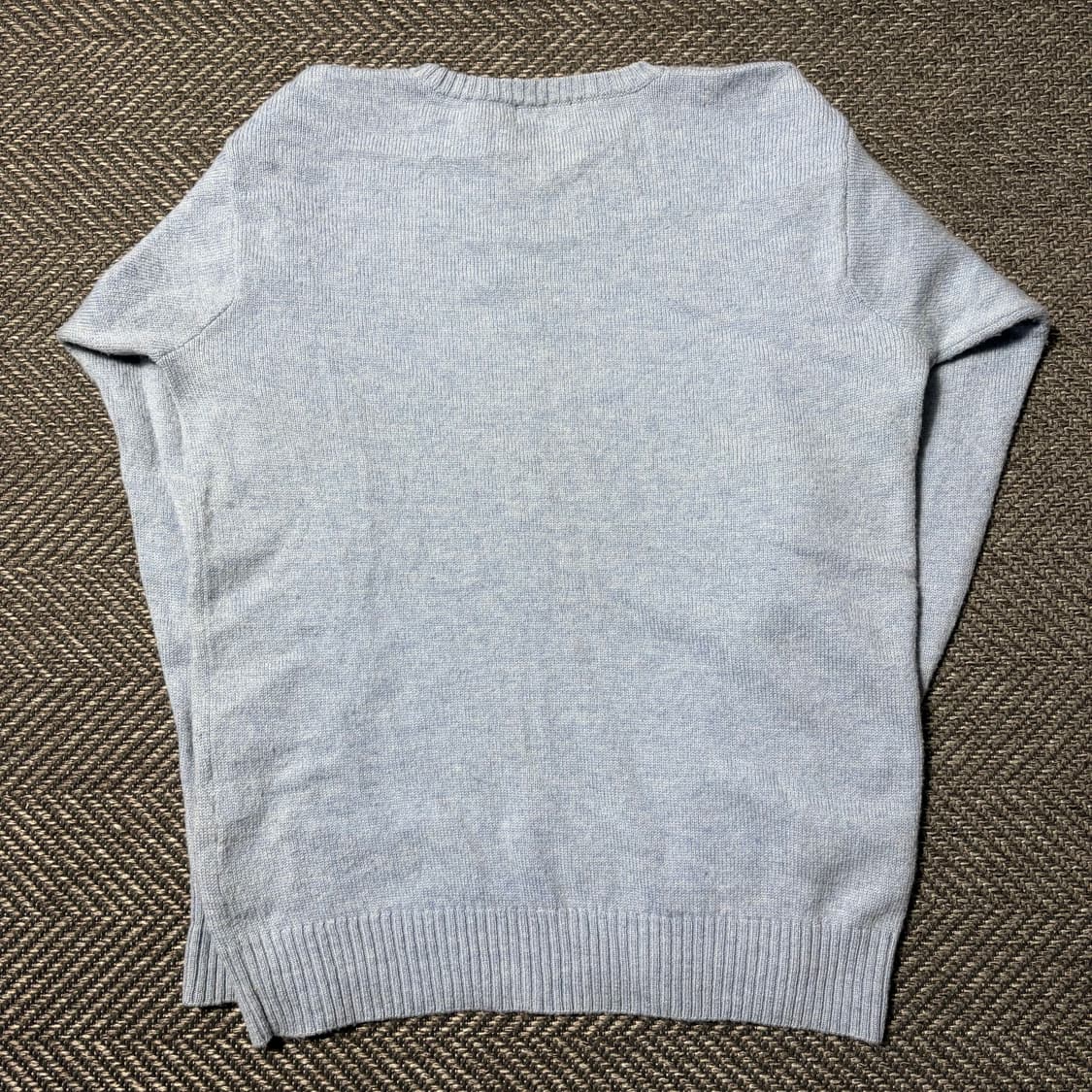 폴로 랄프로렌 라운드넥 하늘색니트(L) 상품이미지2