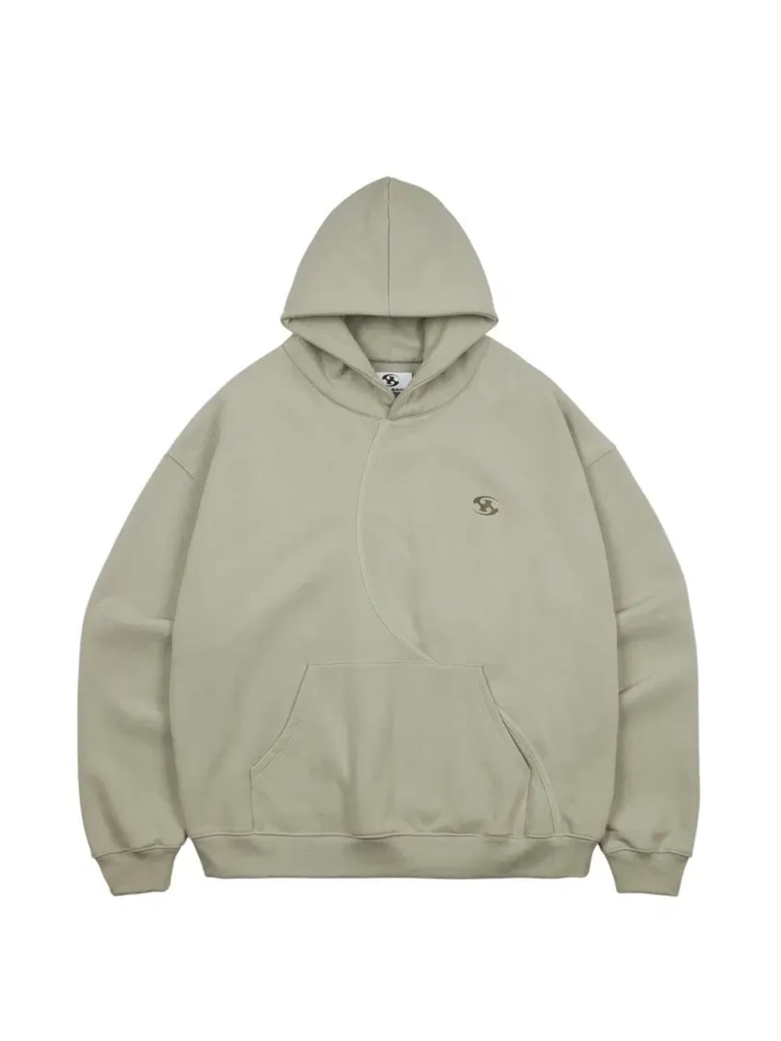 [1] 산산기어 21FW OVERSIZED HOODIE GREEN 상품이미지3