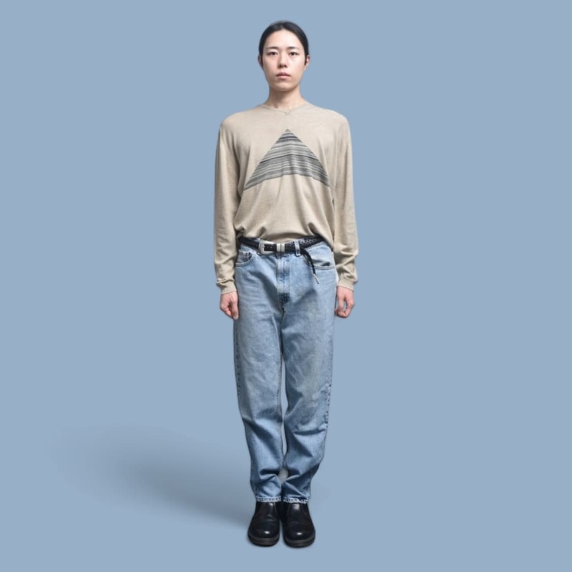 케네스콜 존스메들리 라운드넥 울 니트 스웨터 N308 HP24022010 상품이미지3