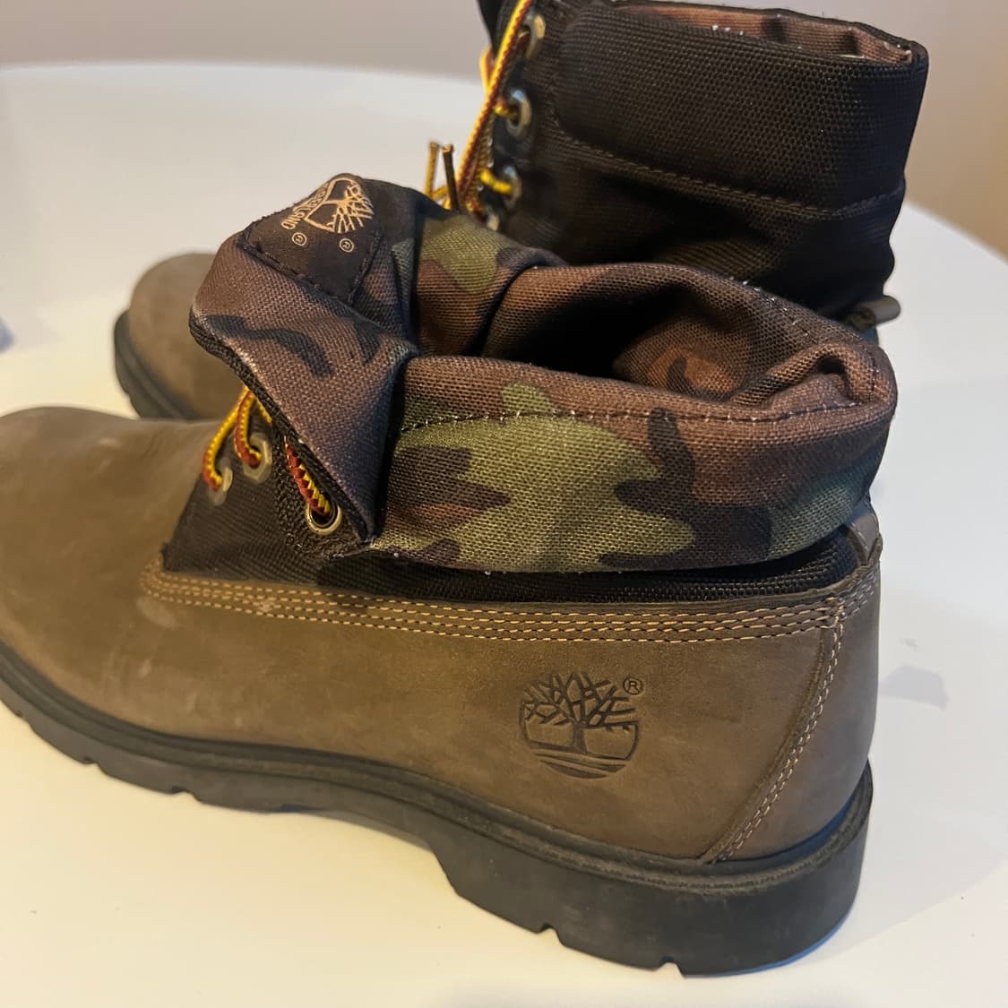 팀버랜드 롤업 카모 부츠 상품이미지7