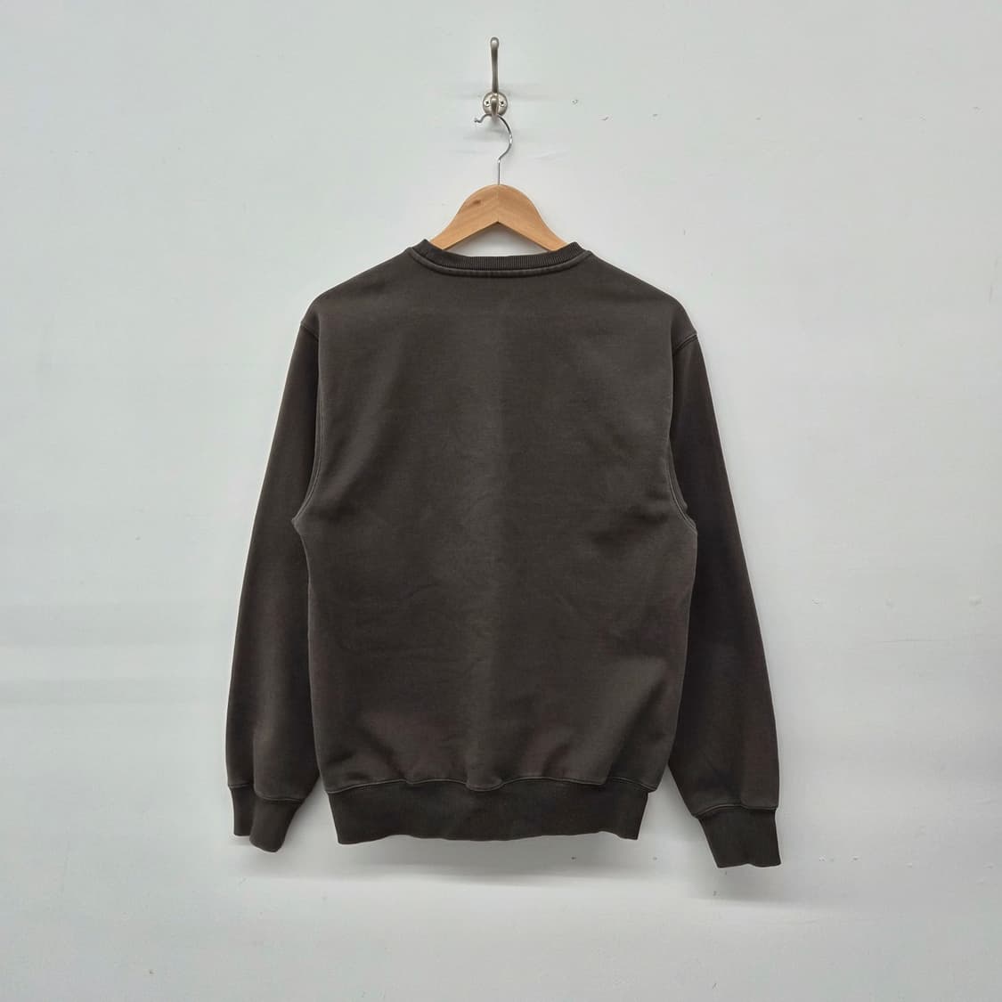 칼하트 브라운 로고 맨투맨 여성 S 상품이미지6