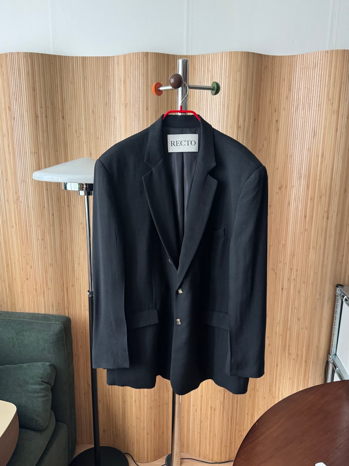 [RECTO] 렉토 23SS 비스코스 테일러드 자켓 (L사이즈 / 이태리 상품이미지2