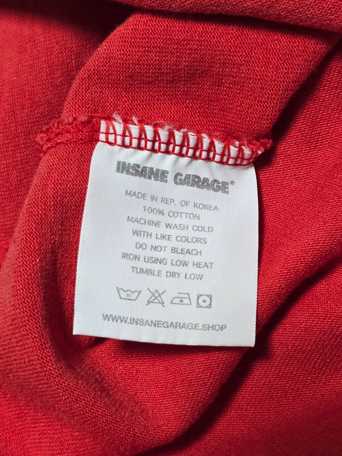 인세인 게러지- 타이거 칠리 롱슬리브 2사이즈 상품이미지7