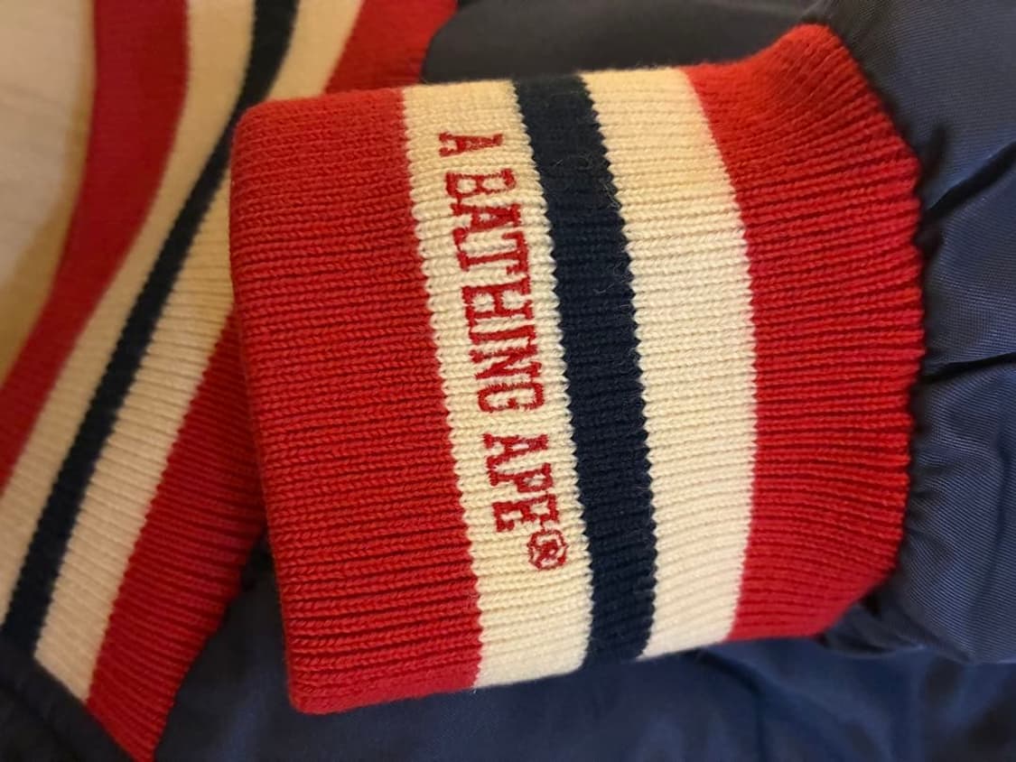 니고 시절 베이프 스타디움 바시티 자켓 상품이미지2