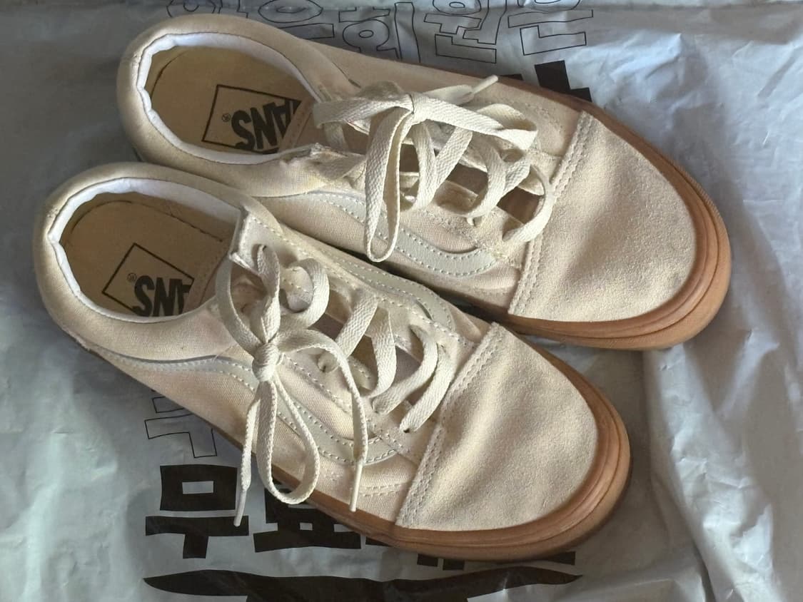 반스 올드스쿨 검 오트밀 베이지 240 판매 상품이미지2