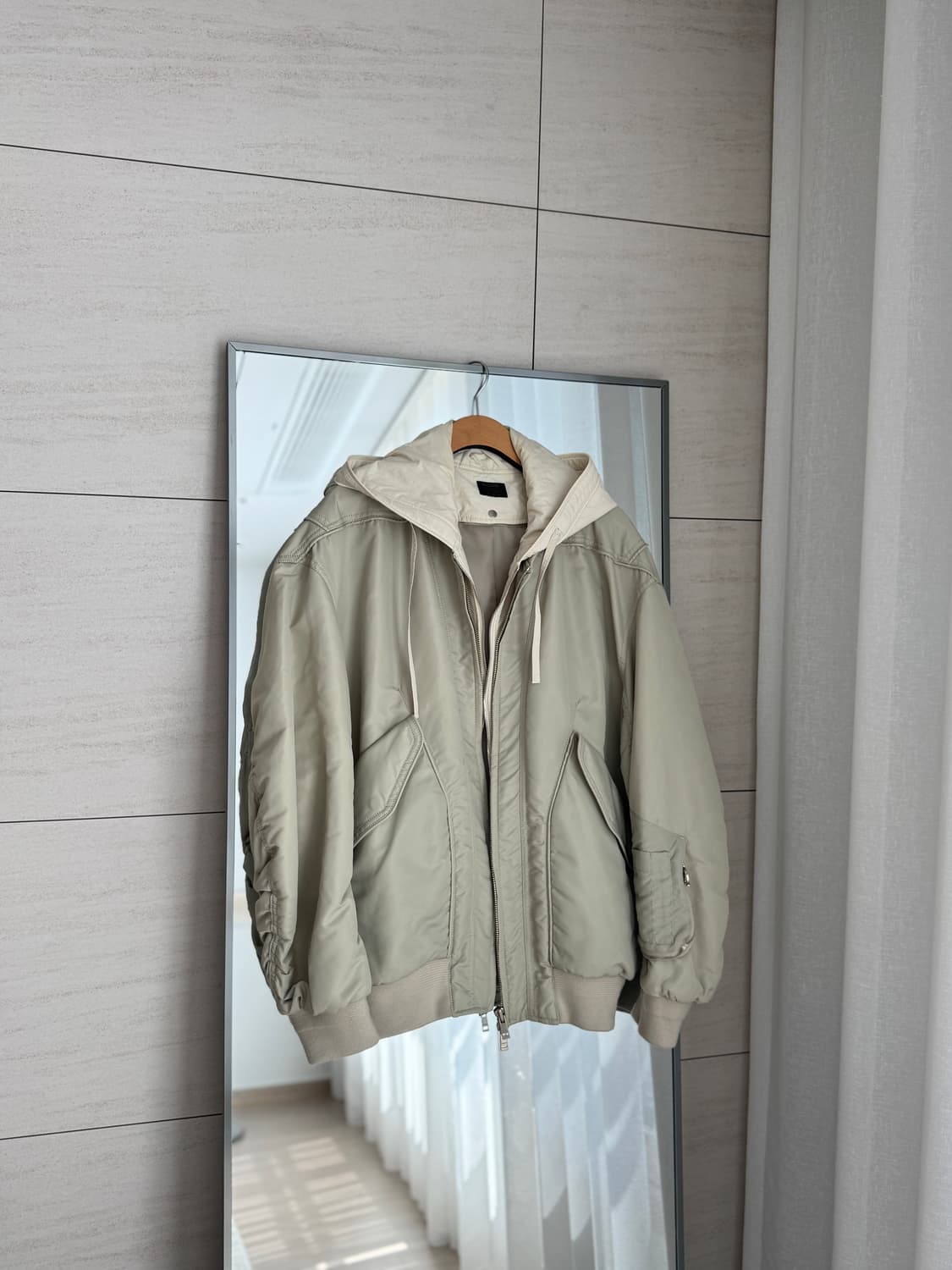 시스템(System) 붐버 블루종 자켓 상품이미지1