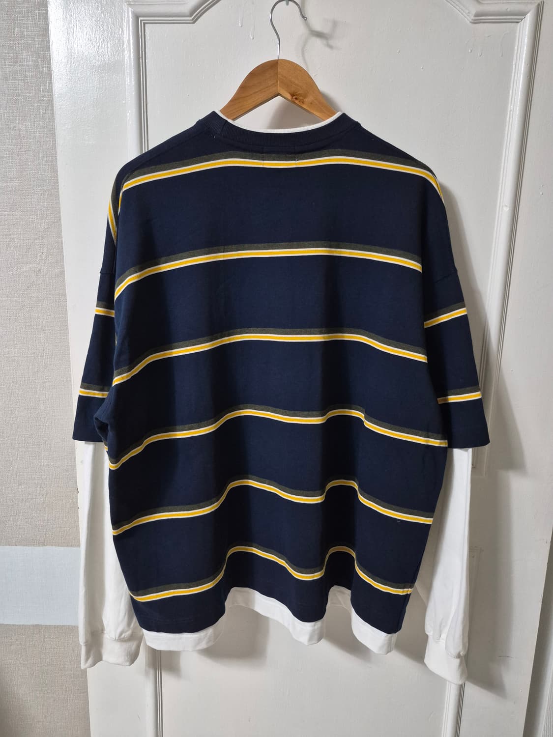 (F) 앵글런 라운드 레이어링 스트라이프 롱슬리브 상품이미지5