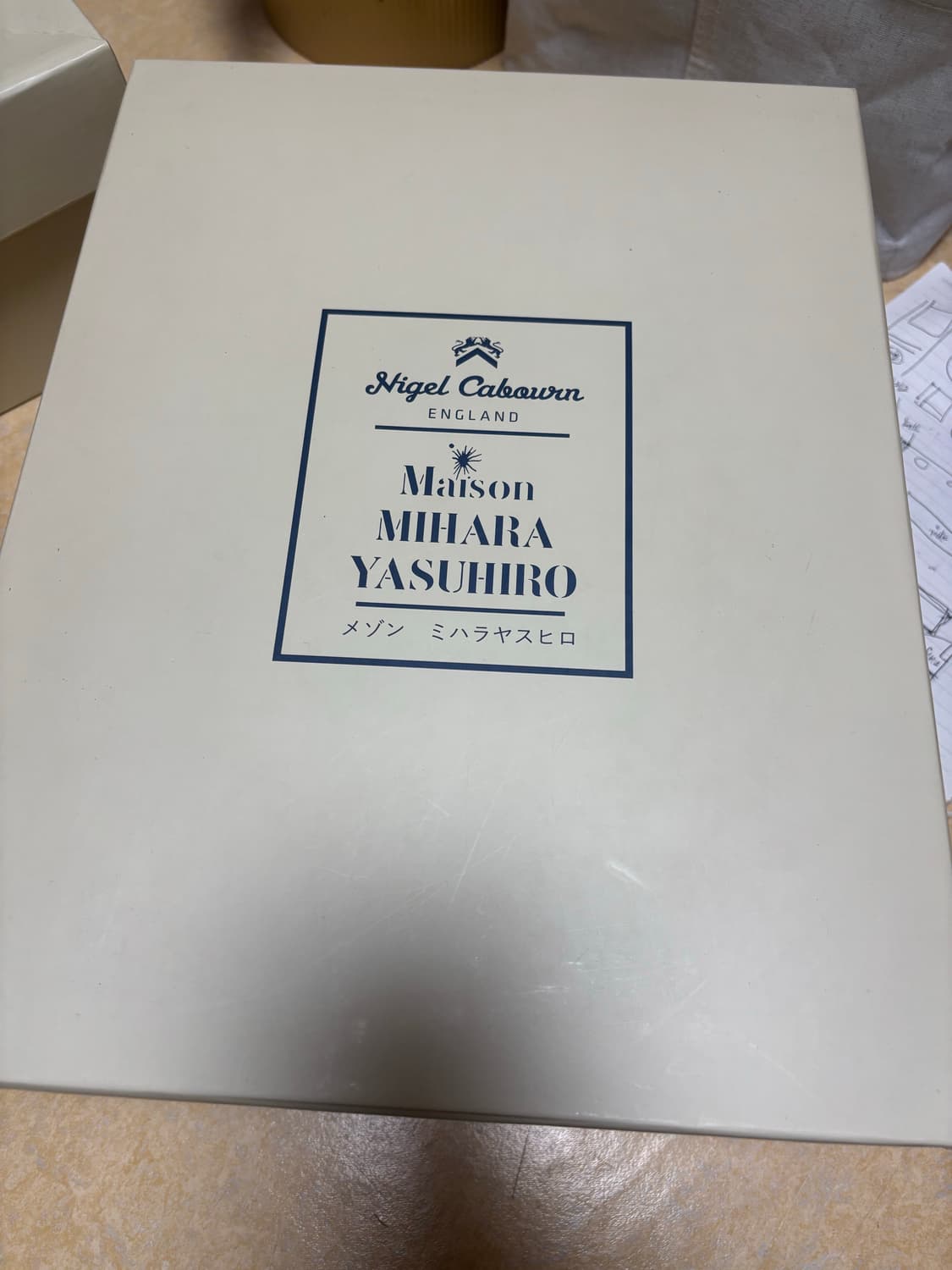 나이젤 카본 미하라 야스히로 데님 하이 41 새상품  상품이미지2