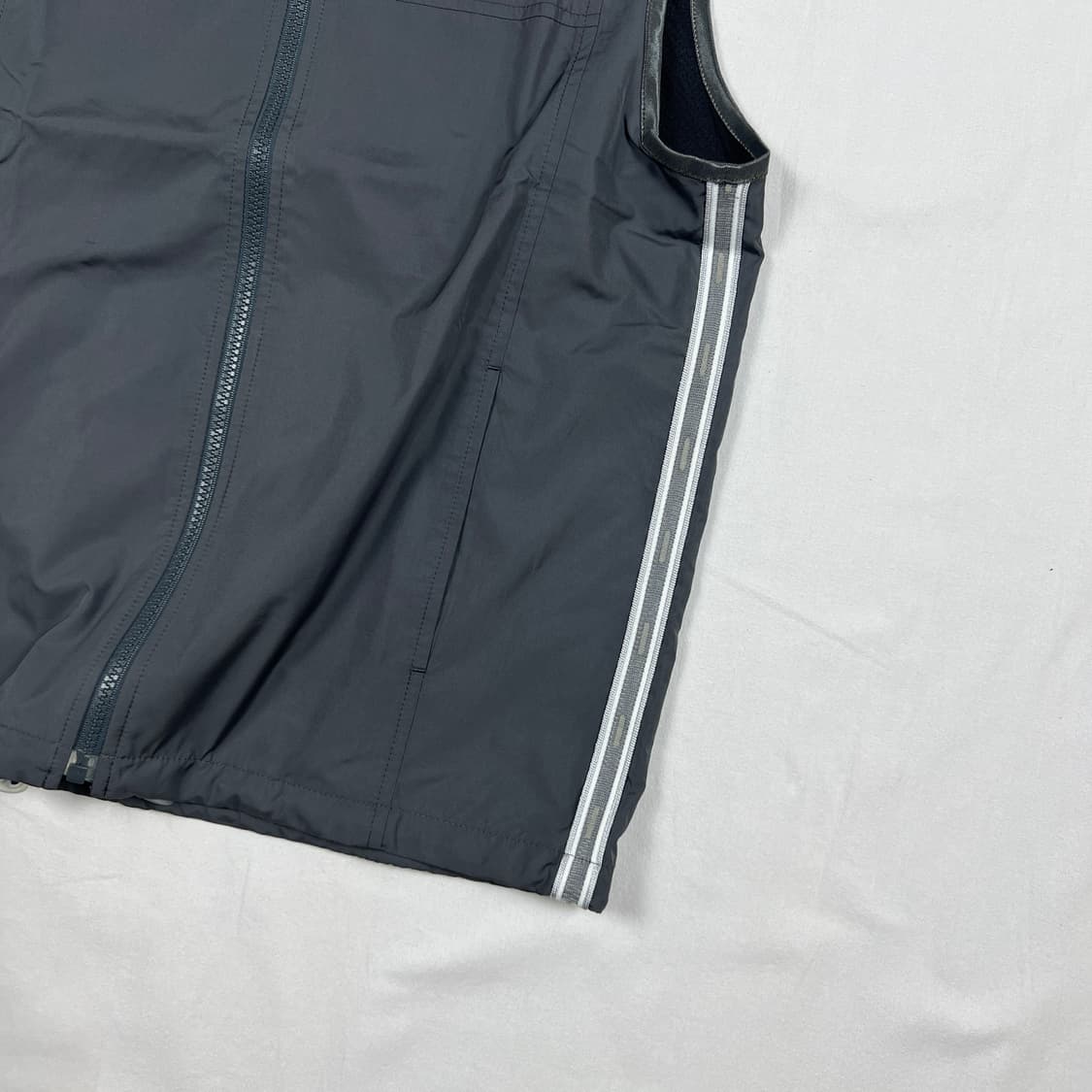 90‘s 꾸레주 꾸레쥬 courreges 로고 셋업 윈드 베스트 상품이미지4