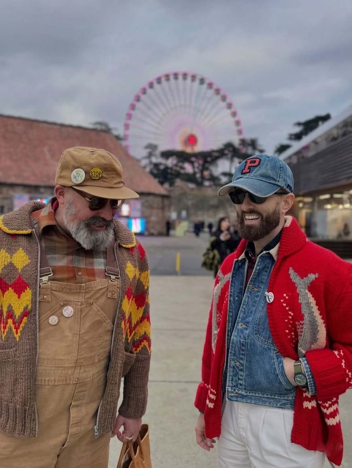 90's 폴로 스포츠 레터맨 P 데님 볼캡 모자 상품이미지2