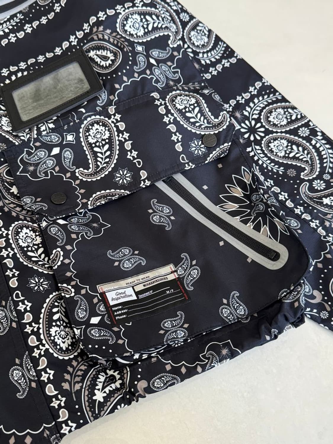 PAISLEY PARKA 나일론 페이즐리 파카 상품이미지3