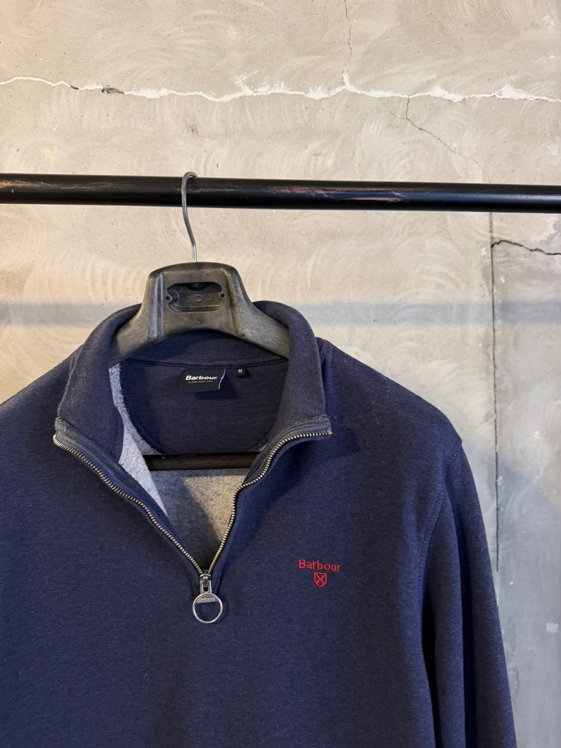 바버 쿼터짚 스웻 100 상품이미지3