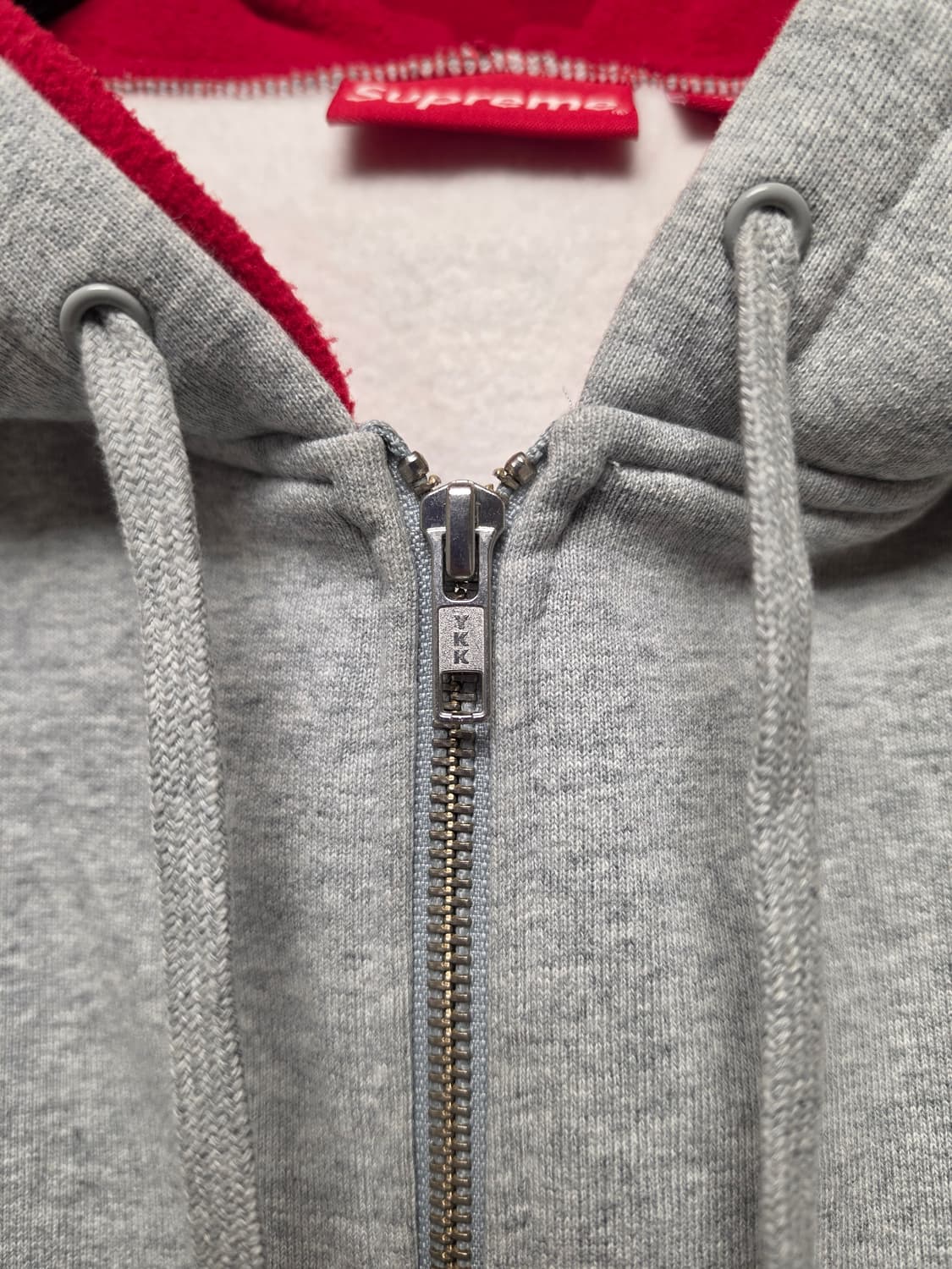 슈프림 페이스 마스크 후드집업 그레이 상품이미지2