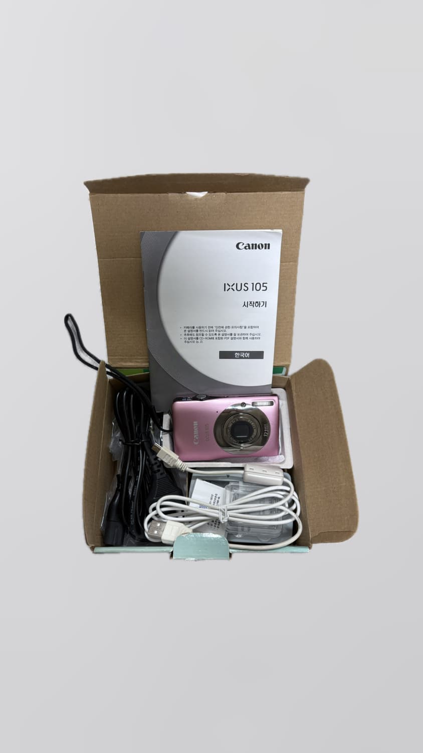 초미품&풀박스) 캐논 익서스 105 ixus 105 핑크 디카 상품이미지2