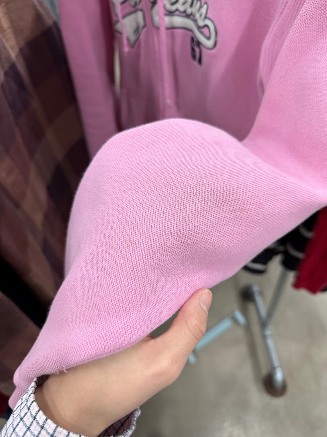 폴로 진스 레터링 후드집업 상품이미지5