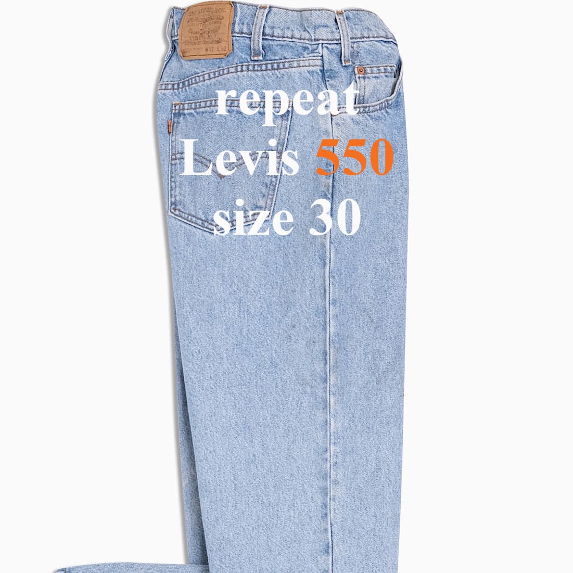 리바이스550오렌지탭 30~31사이즈 OR5503205 상품이미지1