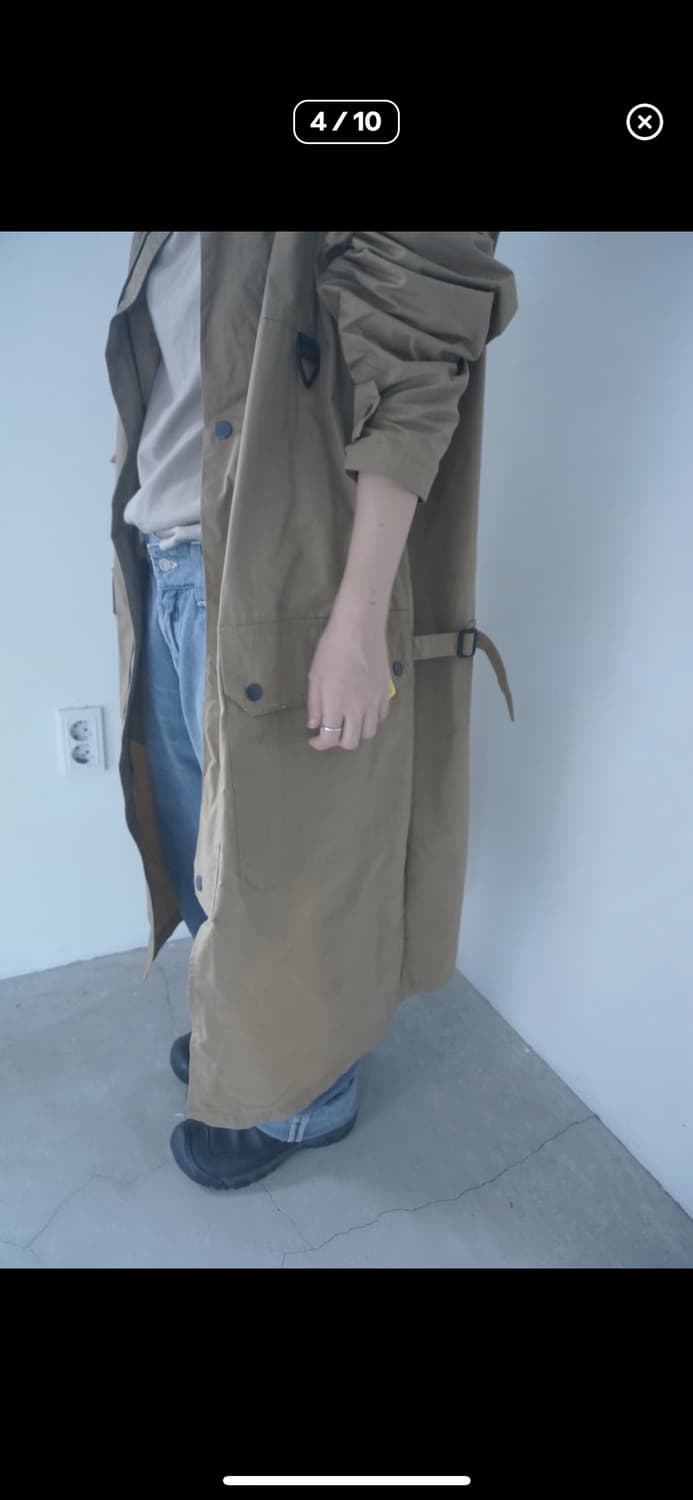 [ Diesel ] hooded trench 상품이미지5