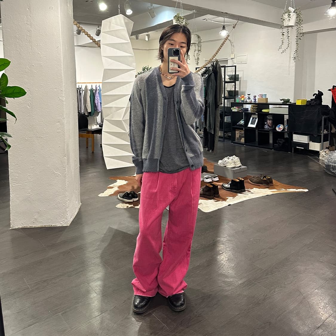 알썰틴 R13 23ss 오버사이즈 데님팬츠 상품이미지4