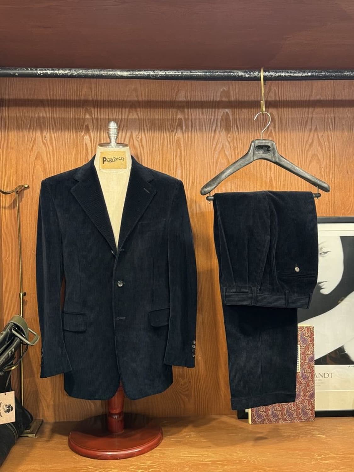 카날리 코듀로이 수트 상품이미지1