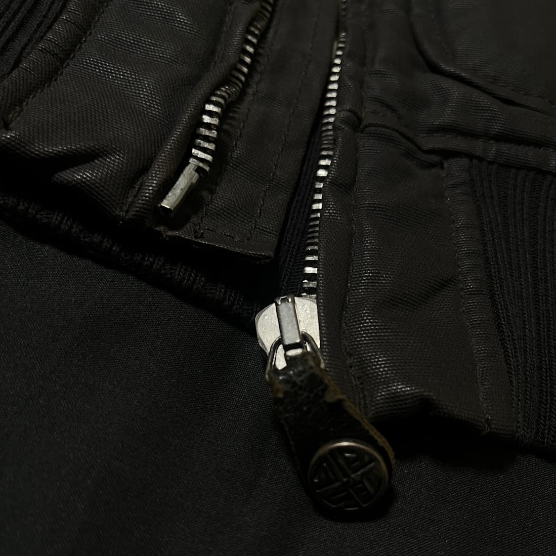 디젤 빈티지 왁스 코팅 하이넥 자켓 상품이미지4