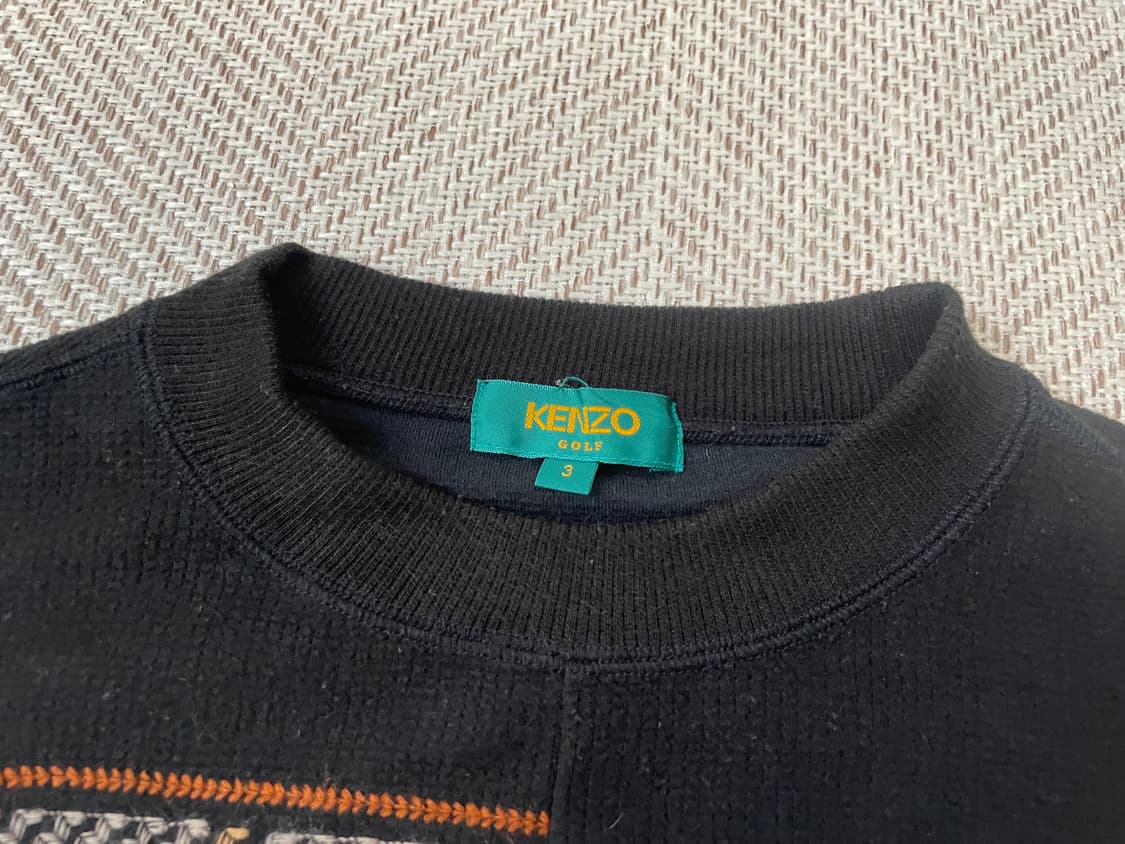 겐조 골프 패치워크 자수 니트 J03736 상품이미지4