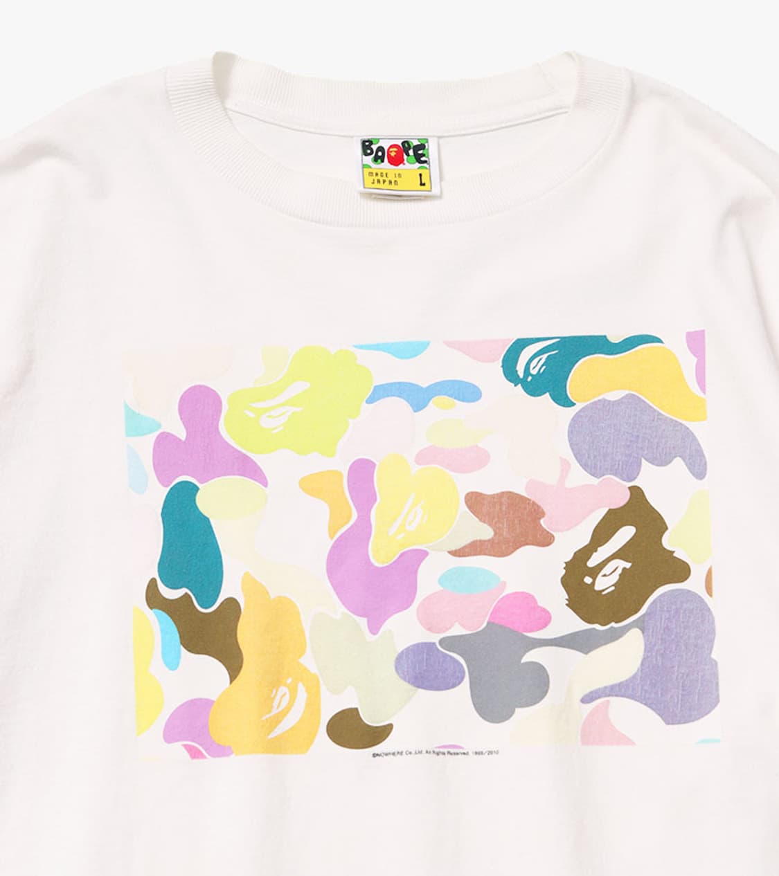 BAPE - MULTI COLOR BOX LOGO T SHIRT 상품이미지5