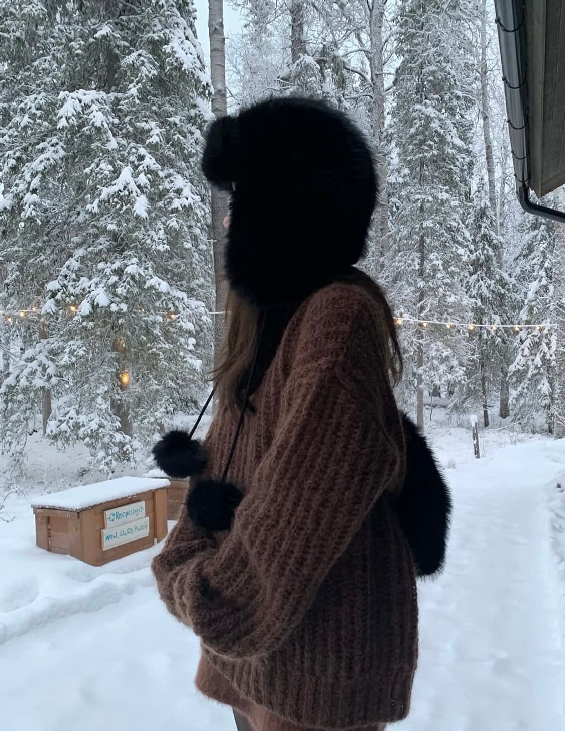 더바넷 폼폼 트루퍼 퍼모자 상품이미지5