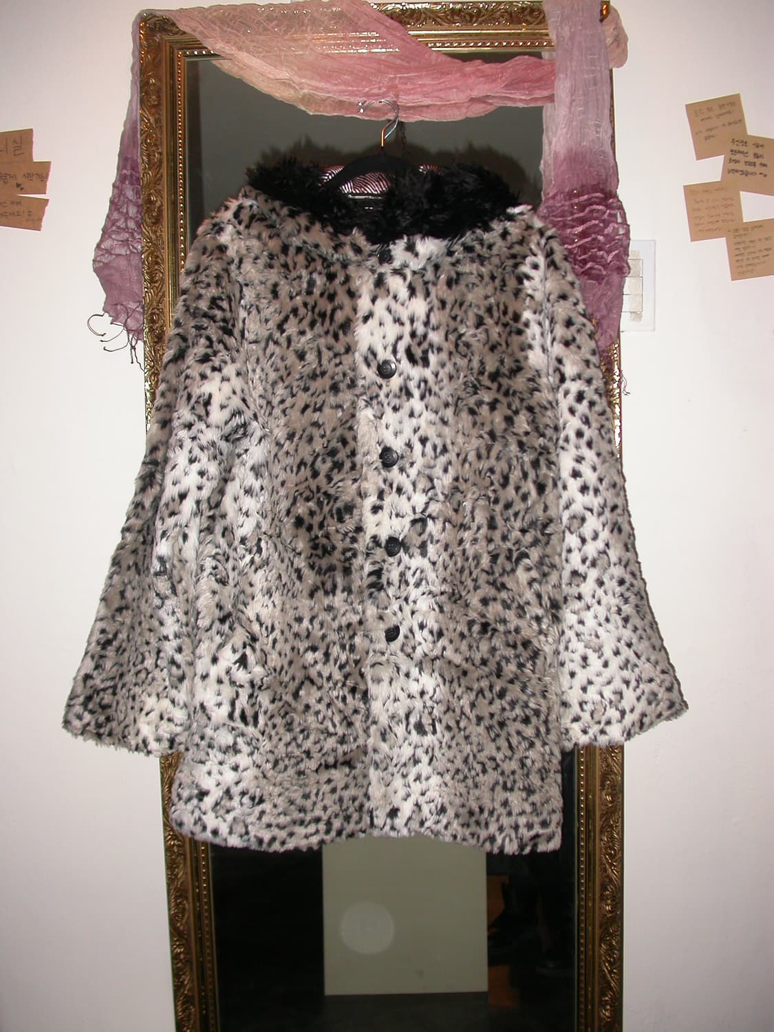 Vintage leopard fur coat 상품이미지1
