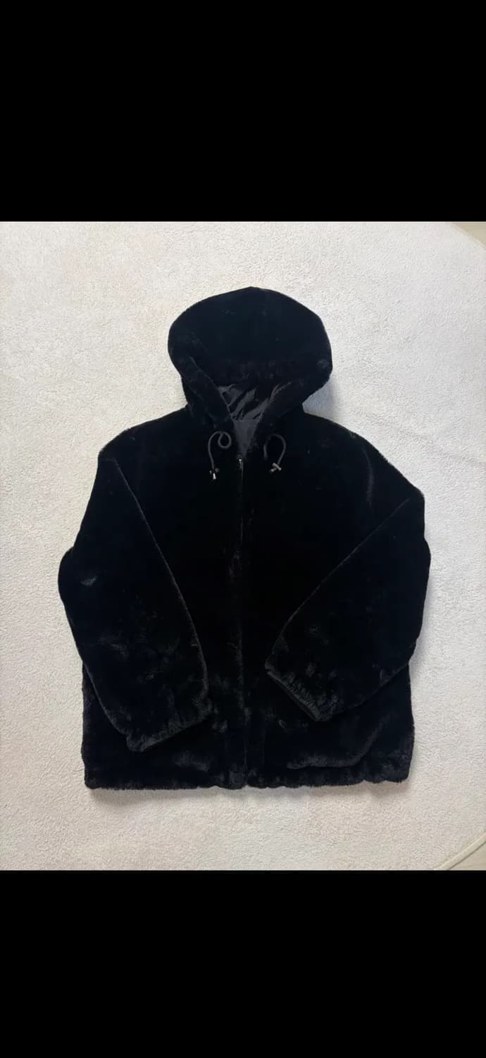 헤지스 리버시블 퍼 점퍼 상품이미지1