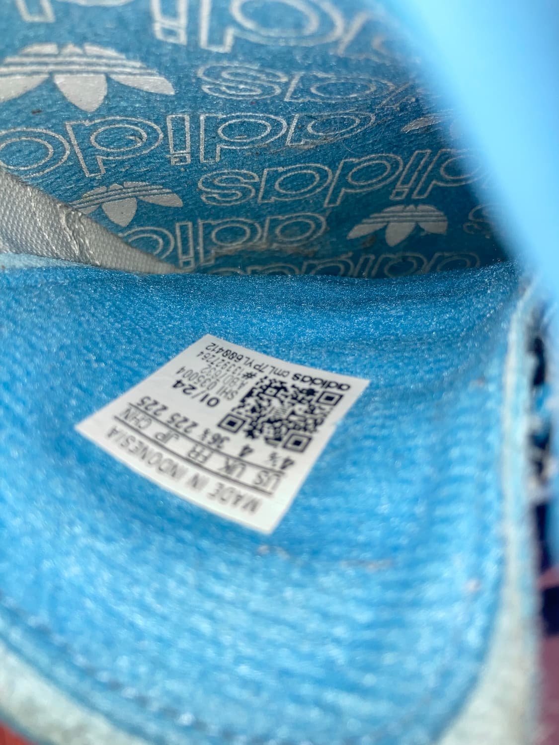 아디다스 스페지알 핸드볼 라이트 블루 상품이미지3