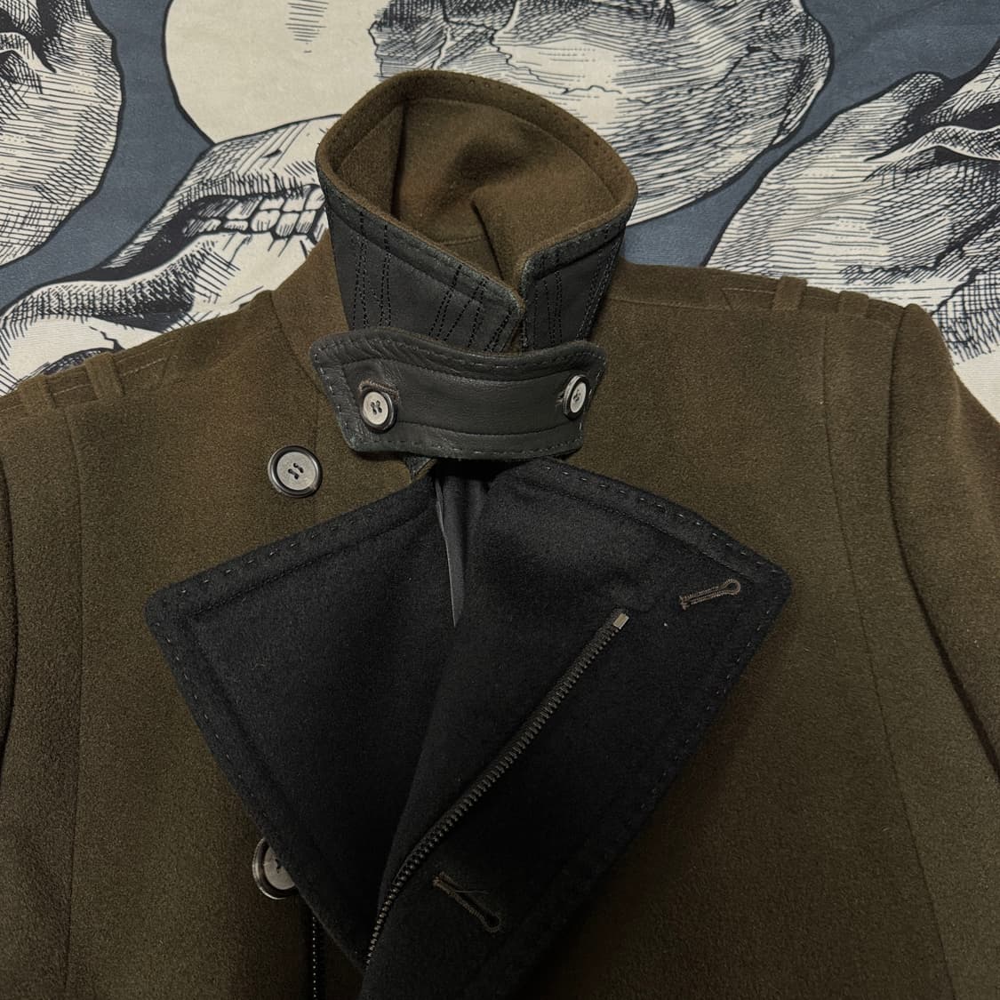 타임옴므 캐시미어 코트 XL사이즈 상품이미지10