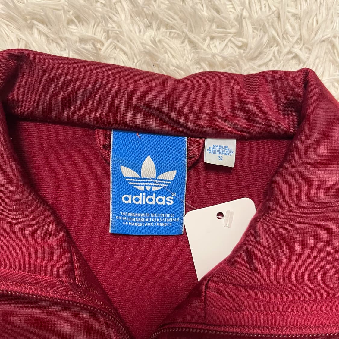 Adidas burgundy firebird jersey 상품이미지6