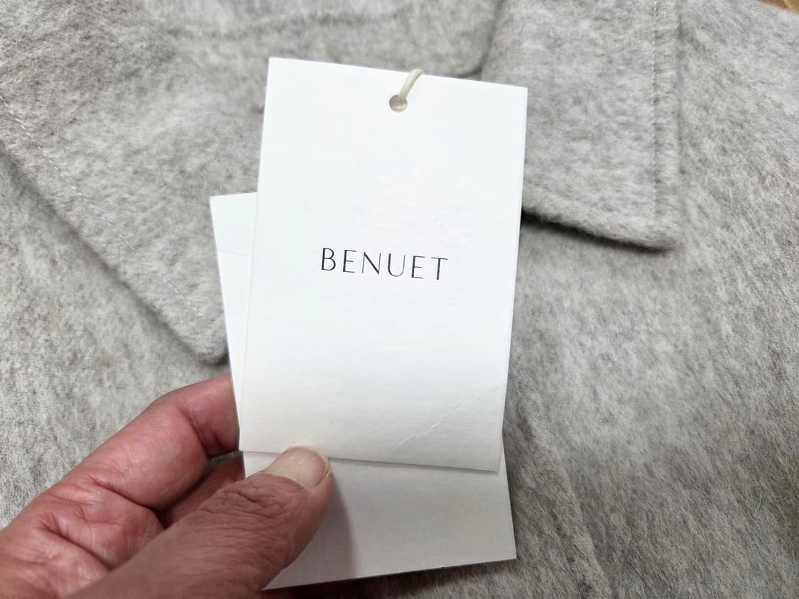 베뉴엣(BENUET) 판쵸 코트 프리사이즈 새상품 상품이미지9