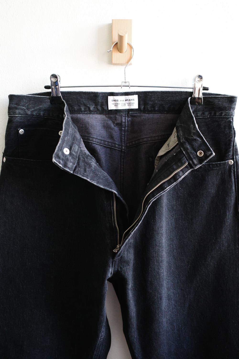 엔즈앤드민즈 5포켓 데님 블랙 상품이미지4