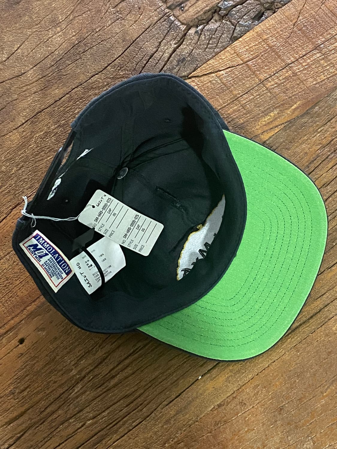 신품) 세인트 미카엘 5PANEL EAT ME CAP 볼 캡 모자 상품이미지5