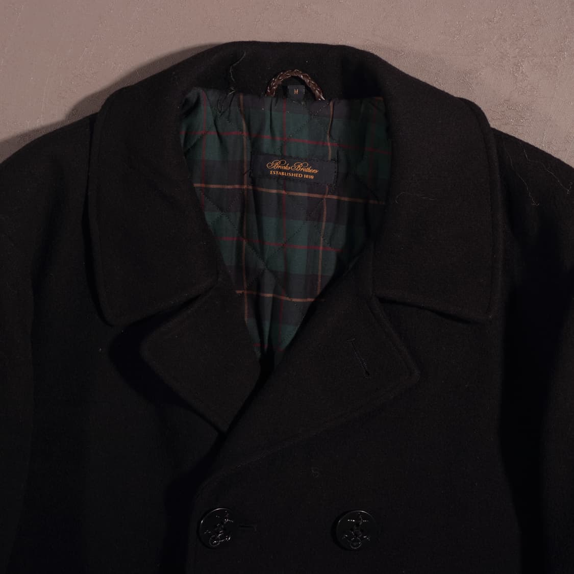 브룩스 브라더스 울 피코트 상품이미지2